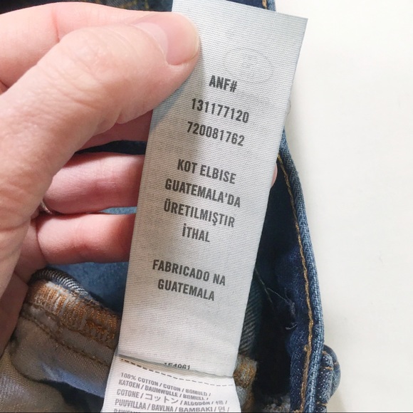 Abercrombie & Fitch button fly skinny jeans - Picture 13 of 14